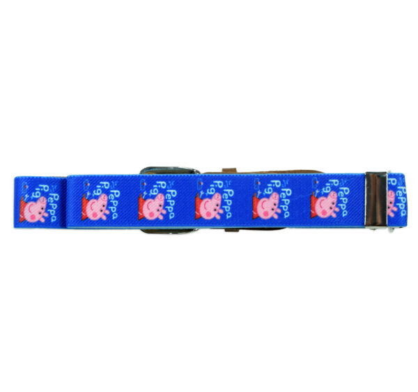 Italy Stretchable Kids Belt (Peppa Pig) - Blue-23980