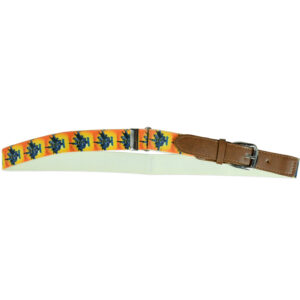 Italy Stretchable Kids Belt (Batman) - Yellow-23986