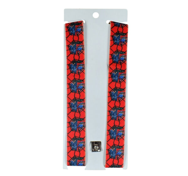 Adjustable Suspender for Kids - Gallus (Spiderman) - Red-24006