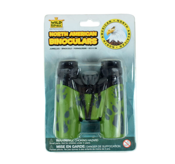 Wild Republic North American Binoculars - Green-23133