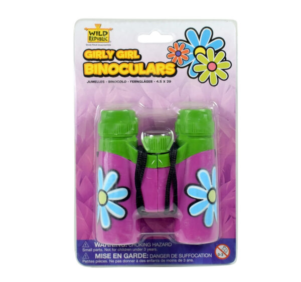 Wild Republic Girly Girl Binoculars - Pink-23153