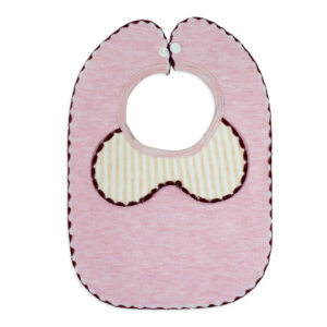 Very Soft Cotton Bib - Pink-23316