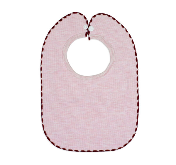 Very Soft Cotton Bib - Pink-23315