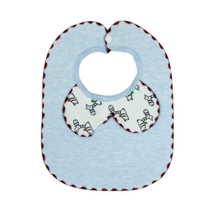 Very Soft Cotton Bib - Blue-23322