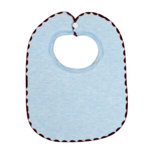 Very Soft Cotton Bib - Blue-23320