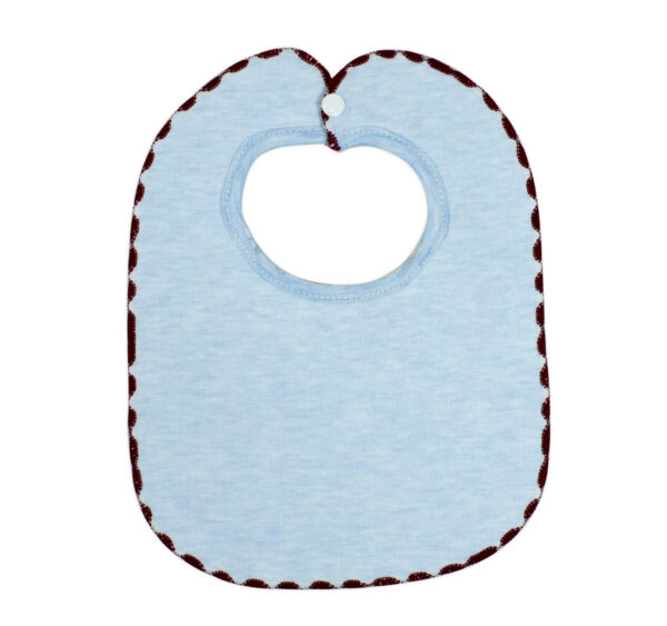 Very Soft Cotton Bib - Blue-23320