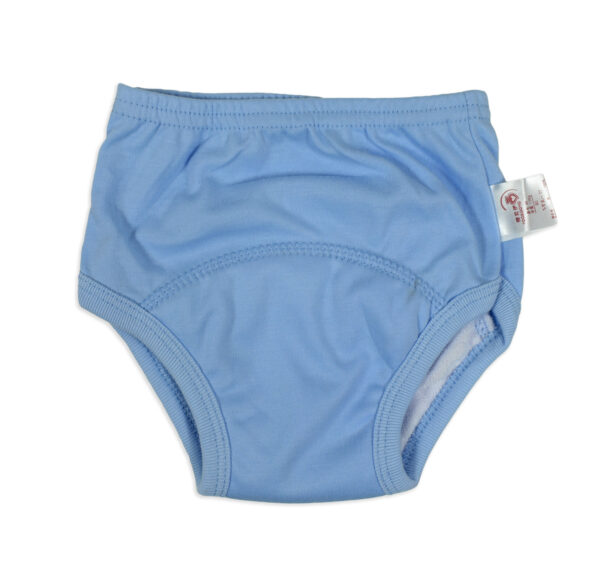 Baby Infants Breathable Soft Cotton Diaper Pants Reusable Nappy - Sky Blue-23375