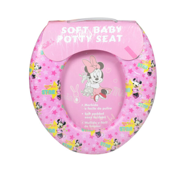 Soft Cushion Potty Trainer Comfortable Seat - Pink-0