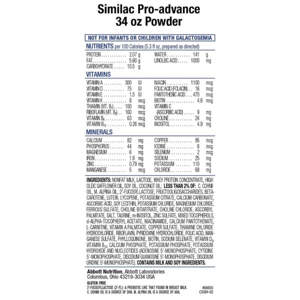 Similac Pro-Advance Powder Infant Formula with Iron - 964 gm-24678