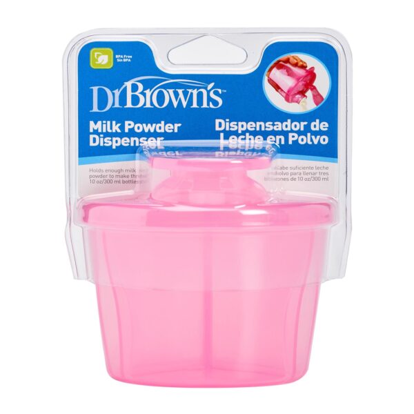 Dr Brown's Milk Powder Dispenser - Pink-0