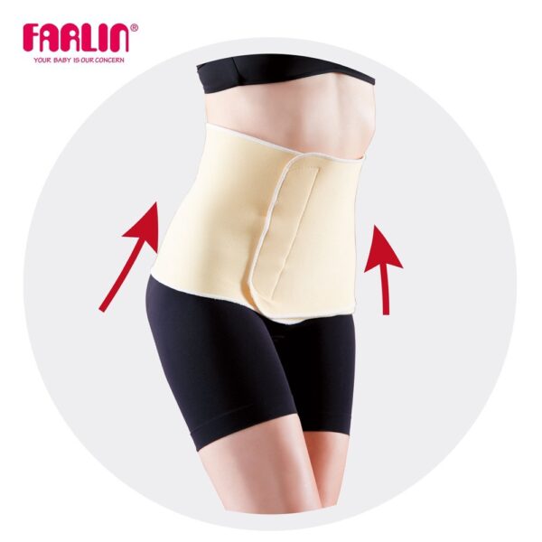 Farlin Breathable Postnatal Reshaping Abdominal After Birth Girdle Belt (Small 36" x 8.5")-24705