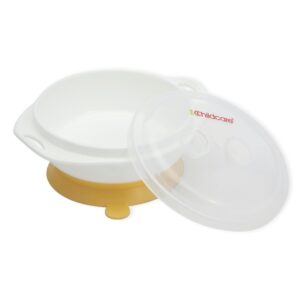 Childcare Feeding Bowl, BPA-free Baby Food Bowl - Yellow-0