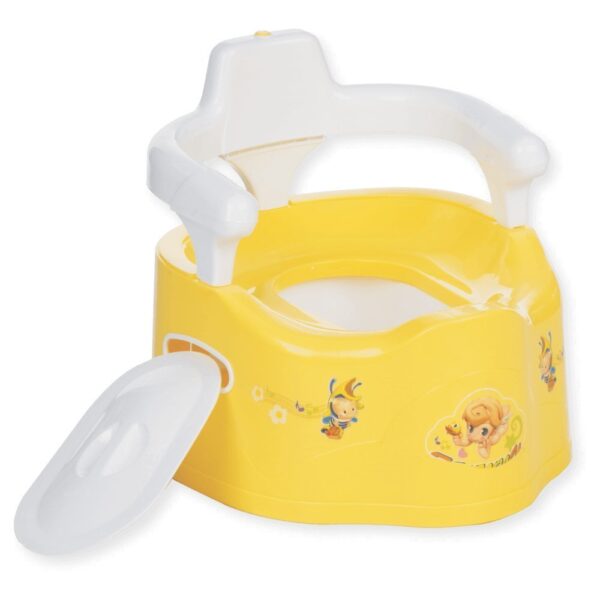 Childcare Sitting Toilet, Potty Training Seat - Yellow-0