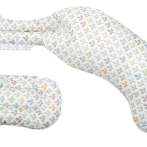 Chicco Total Body Pillow - Silver Leaf (Multicolor)-24568