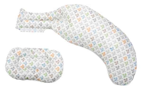 Chicco Total Body Pillow - Silver Leaf (Multicolor)-24568