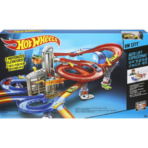 Hot Wheels Auto Lift Expressway, City Motorized (CDR08) - Multi Color-24952