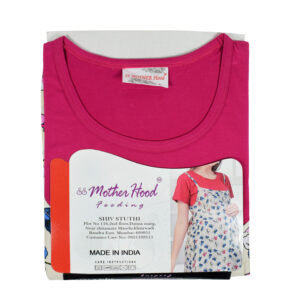 Mother Hood Maternity Nighty Gown (Flower Print) - Multicolor-24163