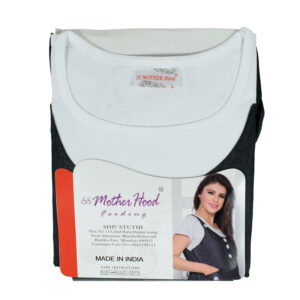 Mother Hood Maternity Nighty Gown - Black/White-24173