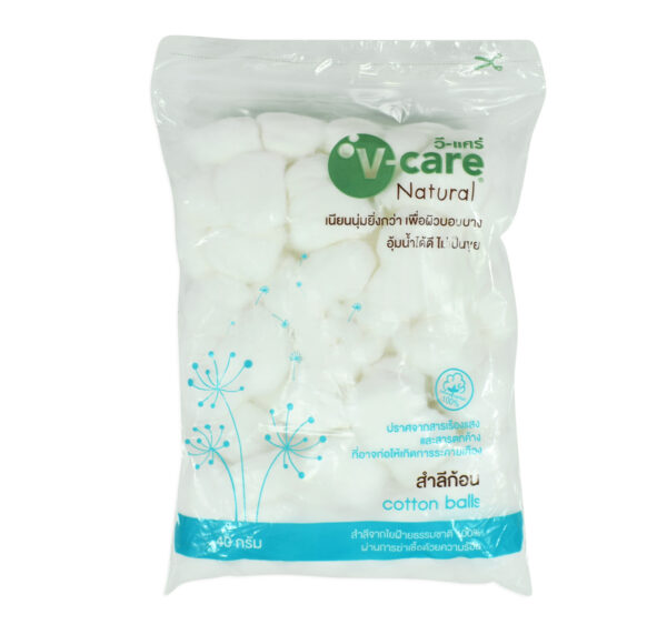 V Care Natural Cotton Balls-0