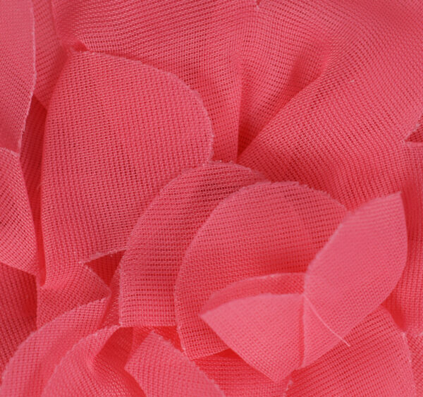 Classy Flower Applique Soft Headband - Pink-24293