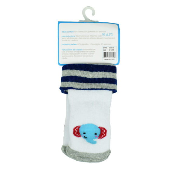 Lovena Fortuna Ankle Length Socks - Blue-24439