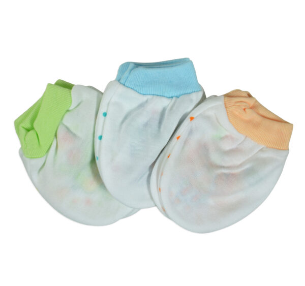 Pop Color Baby Mittens, Pair of 3 - Muticolor-24463