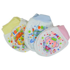 Pop Color Baby Mittens, Pair of 3 - Muticolor-24464