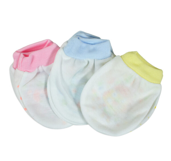 Pop Color Baby Mittens, Pair of 3 - Muticolor-24462