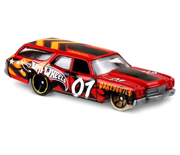 Hot Wheels - 70 Chevelle SS Wagon 2017, HW Daredevils (FJX50)-0