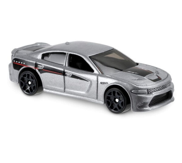 Hot Wheels - '15 Dodge Charger SRT Silver 2017, Muscle Mania #66/365-0