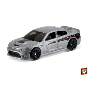 Hot Wheels - '15 Dodge Charger SRT Silver 2017, Muscle Mania #66/365-25003