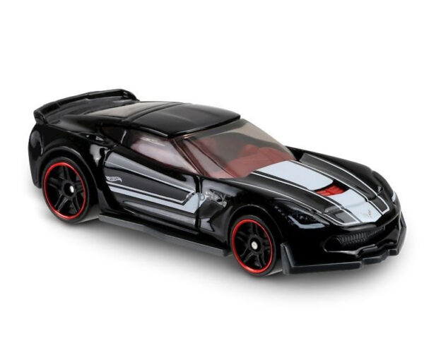 Hot Wheels - Corvette C7 Z06, Then And Now #48/365 - Black-0