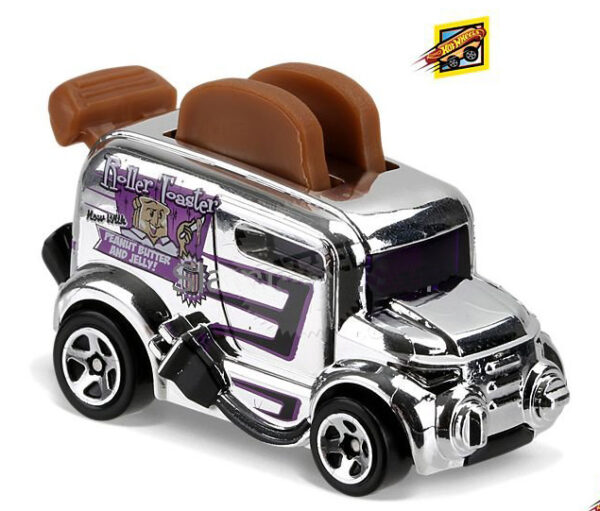 Hot Wheels - Roller Toaster Silver 2017 Fast Foodie #69/365-0