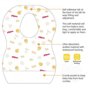 Pigeon Disposable Bibs - 20 pcs-24809