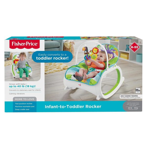 Fisher Price Newborn to Toddler Rocker - Lion & Monkey-25086