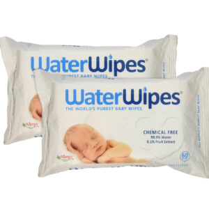 WaterWipes Baby Wipes - 60 Count (Pack of 2)-0