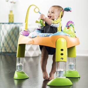 Evenflo ExerSaucer Fast Fold Plus Go Bounce-A-Saurus-25190