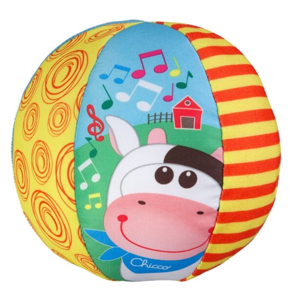 Chicco Musical Ball Toy - Multicolor-0