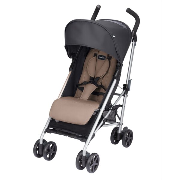 Evenflo Minno Lightweight Stroller (D551B), Mochaccino Brown -0