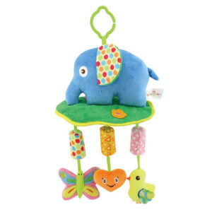 Animal Campanula Wind Chimes for Cart Bed, Musical Hanging Toy - Multicolor-0