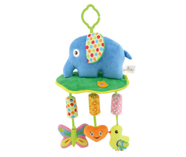 Animal Campanula Wind Chimes for Cart Bed, Musical Hanging Toy - Multicolor-0