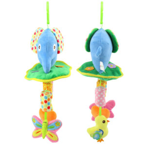 Animal Campanula Wind Chimes for Cart Bed, Musical Hanging Toy - Multicolor-25529