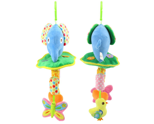 Animal Campanula Wind Chimes for Cart Bed, Musical Hanging Toy - Multicolor-25529