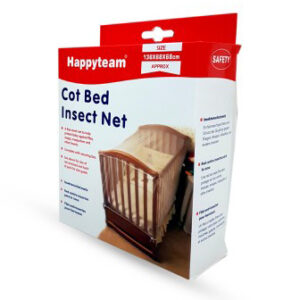 Happyteam Quality Baby Cot Net for Insects, Baby Crib Nets - White-25187