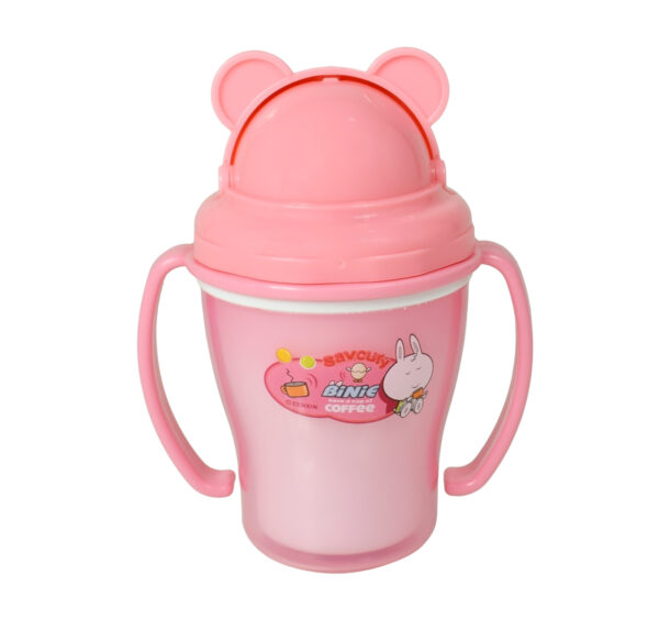 Binie Straw Cup, Sipper (150ml) - Pink-25930