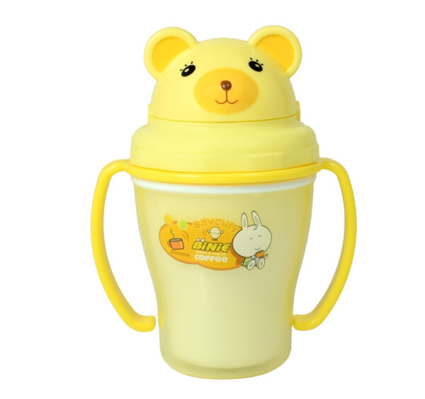 Binie Straw Cup, Sipper (150ml) - Yellow-0