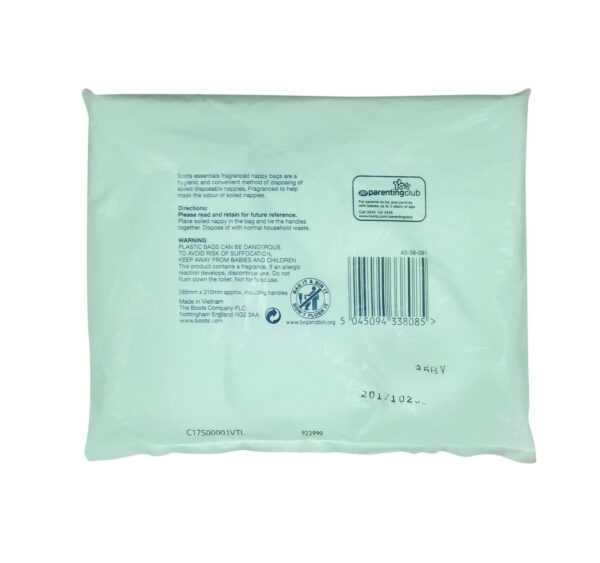 Boots Fragranced Nappy Bags - 1 x 100 Pack-0