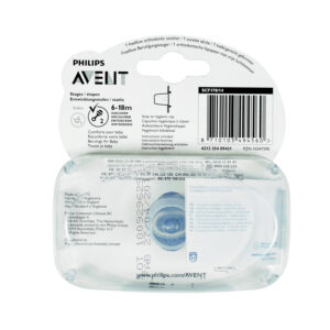 Philips Avent Free Flow Baby Sother, (6-18M) Single Pack - Blue-25172