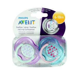 Philips Avent BPA Free Freeflow Baby Pacifier (6-18M) - Pack of 2-25176