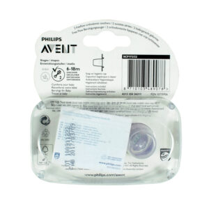 Philips Avent BPA Free Freeflow Baby Pacifier (6-18M) - Pack of 2-25177